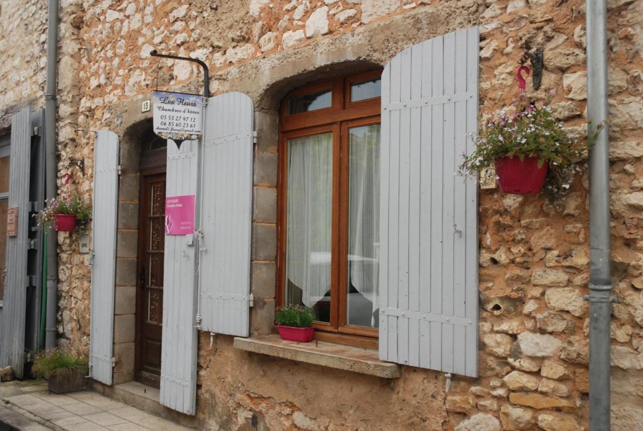 Les Fleurs Bed & Breakfast Monpazier Bagian luar foto